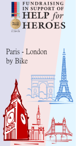Paris to London for Help for Heroes